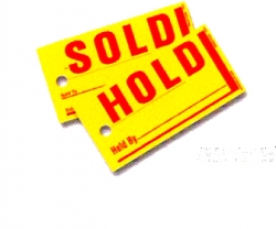 Mini Sold / Hold Tags - Product Image