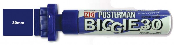 30.0 mm (1.18 in) Super Wide Tip ZIG POSTERMAN Paint Markers - Product Image
