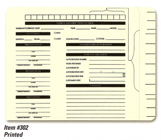 Color Code File folders - PRINTED - Product Image