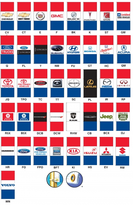 Giant Authorized Dealer Rotator Drape Flags - 3 1/2 ft x 7 1/2 ft - Product Image