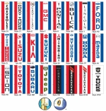 Giant Authorized Dealer Rotator Drape Flags - 3 ft x 8 ft - Product Image