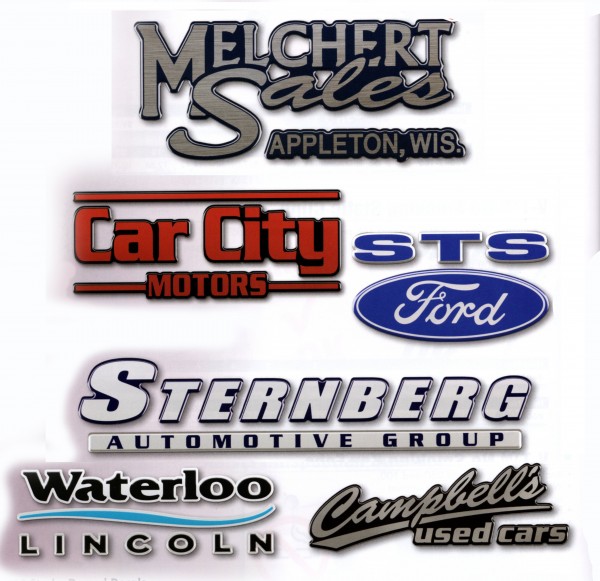 Stroke Domed Decals - 10.00 Sq. In. to 11.99 Sq. In. - Product Image