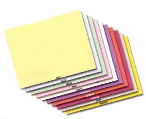Filing Supplies - Color Coded