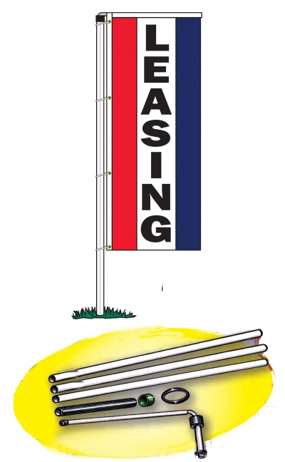 Rotator Flag Bracket - 36 Inch - Product Image