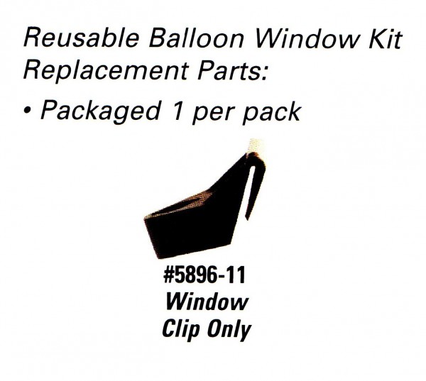 Window Clip Replacement for Reusable Balloon Window Holder Kits - Product Image