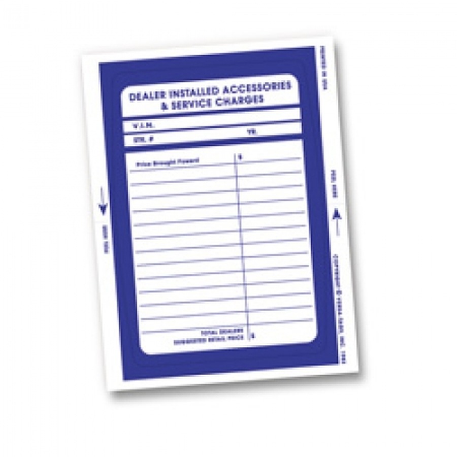 Dealer Add-On Stickers (250/Pack) - Product Image