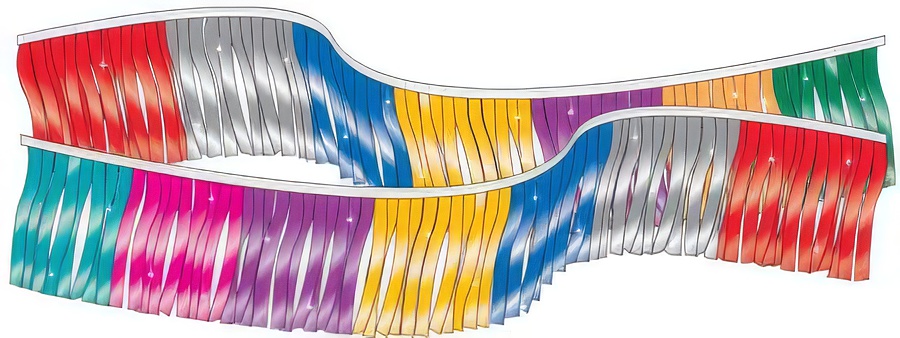 Mirror-Brite Starburst Streamers - Product Image