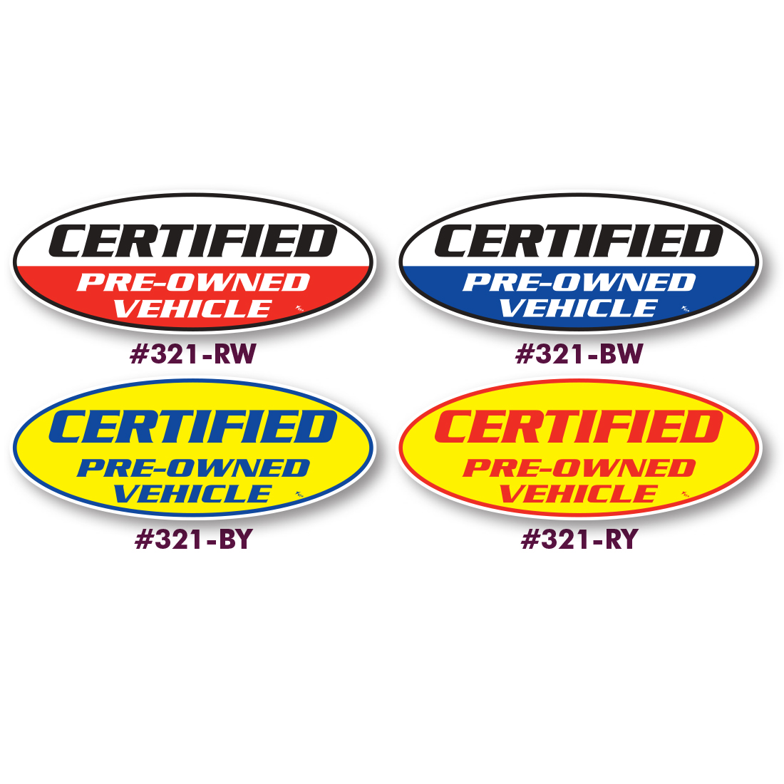 Certified Ovals