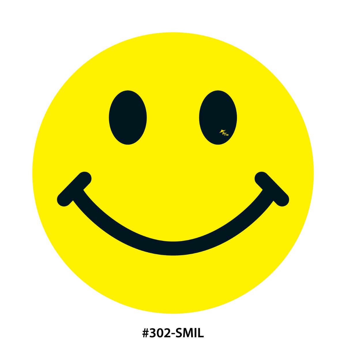 Vinyl Smiley Faces - Product Image