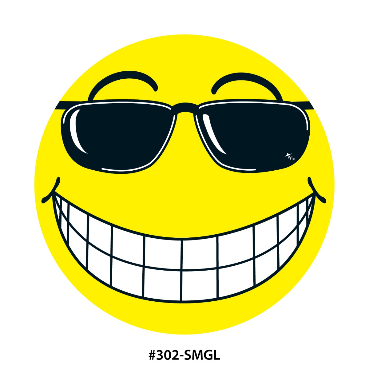 Vinyl Smiley Faces