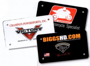 Custom Dealer Plates